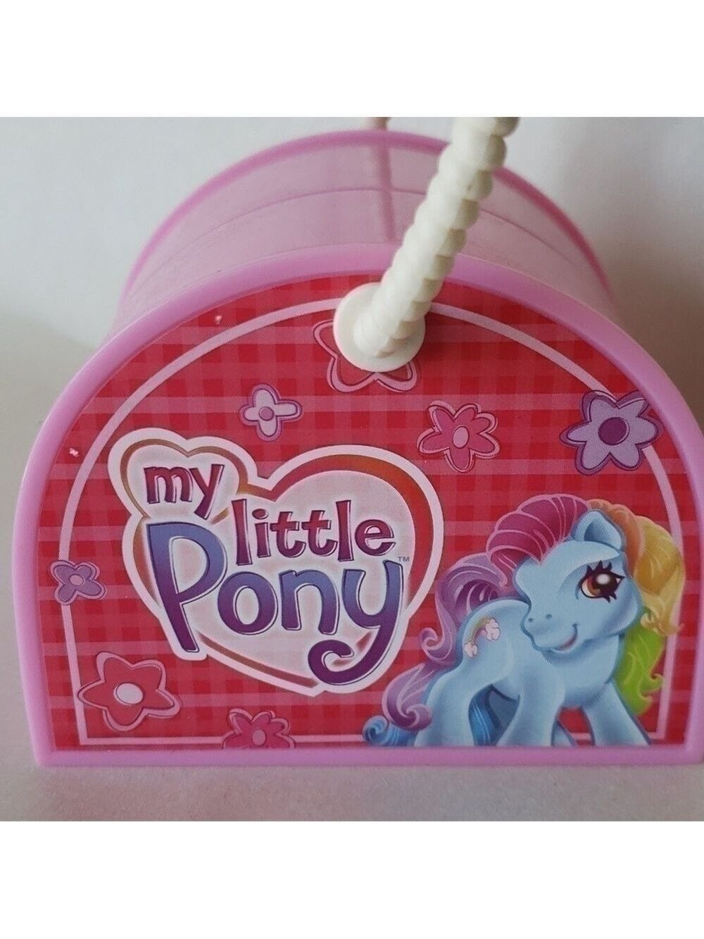 My Little Pony Hard Case Toy Carrier With  Horse Plastic 2004 Hasbro Decc Pac - Picture 2 of 16